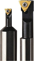 Seco - Internal Thread, Left Hand Cut, 16mm Shank Width x 14mm Shank Height Indexable Threading Toolholder - 150mm OAL, 16NL Insert Compatibility, SN Toolholder, Series Snap Tap - First Tool & Supply