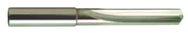 7/32 Dia. - Carbide Straight Flute 4XD Drill-120° Point-Coolant-Bright - First Tool & Supply