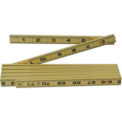 Wiha - Folding Rules Overall Length (Feet): 6.00 Graduation (Inch): 1/16 - First Tool & Supply