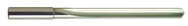 8.5mm Dia. - Carbide Straight Flute 7xD Drill-120° Point-Coolant-Bright - First Tool & Supply