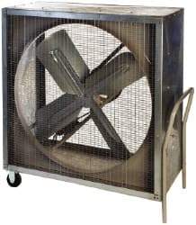 Airmaster - 36" Blade, Belt Drive, 1/2 hp, 9,230 CFM, Cabinet Fan Blower Fan - 115 Volts, 1 Speed, Single Phase - First Tool & Supply