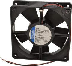 EBM Papst - 12 Volts, DC, 100 CFM, Square Tube Axial Fan - 0.42 Amp Rating, 119mm High x 119mm Wide x 1.26" Deep - First Tool & Supply