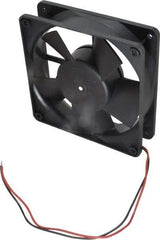 EBM Papst - 24 Volts, DC, 100 CFM, Square Tube Axial Fan - 0.21 Amp Rating, 119mm High x 119mm Wide x 1.26" Deep - First Tool & Supply