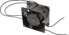 EBM Papst - 115 Volts, AC, 28 CFM, Square Tube Axial Fan - 0.1 Amp Rating, 80mm High x 3.15" Wide x 1-1/2" Deep - First Tool & Supply