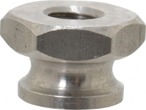 Electro Hardware - 1/4-20" UNC Thread, Uncoated, Grade 303 Stainless Steel Hex Thumb Nut - First Tool & Supply