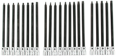 22 Piece - 3/32" - 1/4"; Hex Metric 2.5 - 6.0mm & Torx® T8 - T40 1/4" Drive - 6: OAL - Hex Inch Bit Socket Set - First Tool & Supply