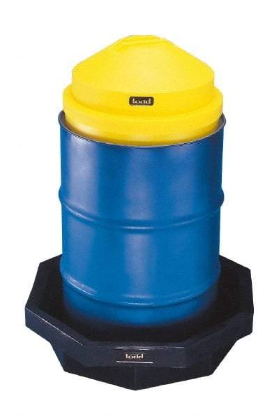 Made in USA - Oil Drum Funnel Cover - Polyethelyne - First Tool & Supply