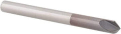 Value Collection - 1/8" Diam x 1/16" Length of Cut, 1/8" Shank Diam, 90° Included Angle, Solid Carbide, Conical Point Engraving Cutter - 1-1/2" Overall Length, Right Hand Cut, AlTiN Coated - First Tool & Supply