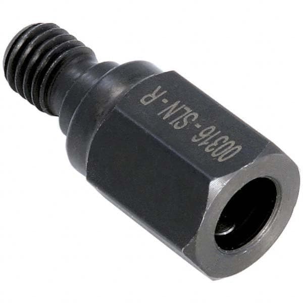 Techniks - Drill Adapters Shank Type: Threaded Shank Type: Straight Shank w/ Flat Adapter - First Tool & Supply