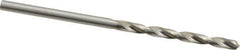 Walter-Titex - #39 118° High Speed Steel Jobber Drill - Oxide Finish, Right Hand Cut, Spiral Flute, Straight Shank, 2-1/4" OAL, Standard Point - First Tool & Supply