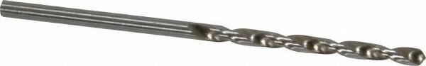 Walter-Titex - 2.4mm 118° High Speed Steel Jobber Drill - Oxide Finish, Right Hand Cut, Spiral Flute, Straight Shank, 2-1/4" OAL, Standard Point - First Tool & Supply