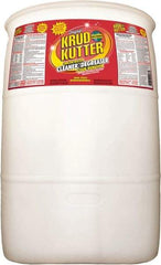 Krud Kutter - 55 Gal Drum Cleaner/Degreaser - Liquid, Water-Based, Mild - First Tool & Supply