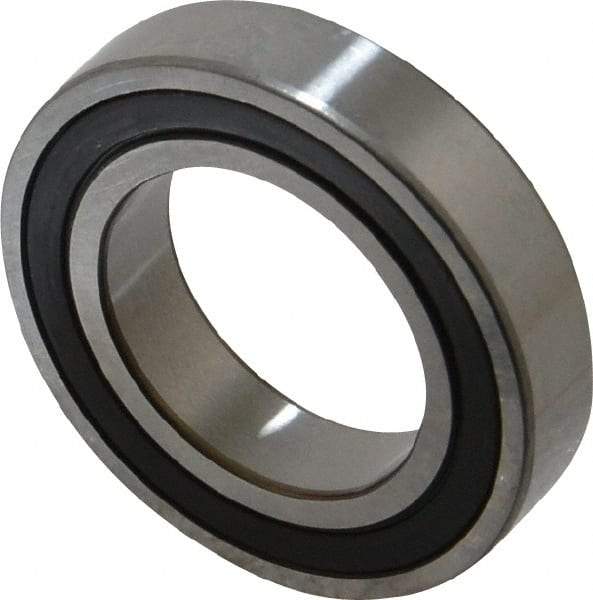 SKF - 25mm Bore Diam, 42mm OD, Double Seal Thin Section Radial Ball Bearing - 9mm Wide, 1 Row, Round Bore, 899 Lb Static Capacity, 1,490 Lb Dynamic Capacity - First Tool & Supply