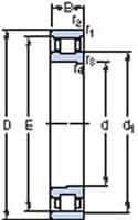 SKF - 30mm Bore Diam, 62mm OD, Double Shield Deep Groove Radial Ball Bearing - 16mm Wide, 1 Row, Round Bore, 11,200 Nm Static Capacity, 15,600 Nm Dynamic Capacity - First Tool & Supply