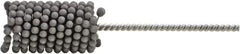 Brush Research Mfg. - 12mm Bore Diam, 320 Grit, Aluminum Oxide Flexible Hone - Fine, 203mm OAL - First Tool & Supply