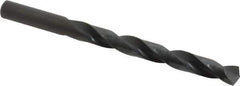 Precision Twist Drill - Letter Z 135° High Speed Steel Jobber Drill - Oxide Finish, Right Hand Cut, Spiral Flute, Straight Shank, 5-1/4" OAL, Split Point - First Tool & Supply