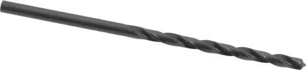 Precision Twist Drill - #40 118° High Speed Steel Jobber Drill - Oxide Finish, Right Hand Cut, Spiral Flute, Straight Shank, 2-3/8" OAL, Standard Point - First Tool & Supply