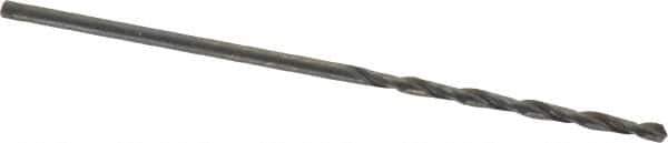 Precision Twist Drill - #54 118° High Speed Steel Jobber Drill - Oxide Finish, Right Hand Cut, Spiral Flute, Straight Shank, 1-7/8" OAL, Standard Point - First Tool & Supply