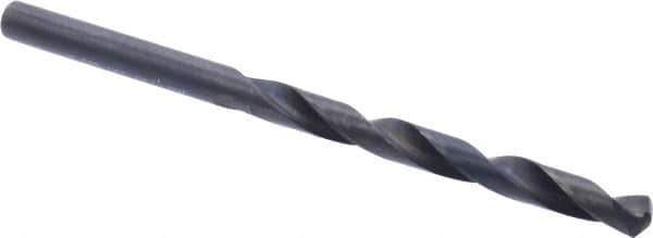 Precision Twist Drill - #16 118° High Speed Steel Jobber Drill - Oxide Finish, Right Hand Cut, Spiral Flute, Straight Shank, 3-3/8" OAL, Split Point - First Tool & Supply