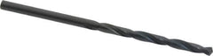 Precision Twist Drill - #30 135° High Speed Steel Jobber Drill - Oxide Finish, Right Hand Cut, Spiral Flute, Straight Shank, 2-3/4" OAL, Split Point - First Tool & Supply