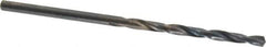 Precision Twist Drill - #36 135° High Speed Steel Jobber Drill - Oxide Finish, Right Hand Cut, Spiral Flute, Straight Shank, 2-1/2" OAL, Split Point - First Tool & Supply