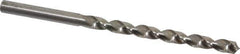 Precision Twist Drill - #4 118° High Speed Steel Jobber Drill - Bright Finish, Right Hand Cut, Spiral Flute, Straight Shank, 3-3/4" OAL, Standard Point - First Tool & Supply