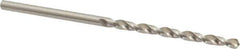 Precision Twist Drill - #35 118° High Speed Steel Jobber Drill - Bright Finish, Right Hand Cut, Spiral Flute, Straight Shank, 2-5/8" OAL, Standard Point - First Tool & Supply