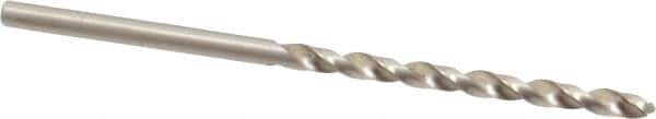 Precision Twist Drill - #39 118° High Speed Steel Jobber Drill - Bright Finish, Right Hand Cut, Spiral Flute, Straight Shank, 2-3/8" OAL, Standard Point - First Tool & Supply