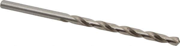 Precision Twist Drill - #22 118° High Speed Steel Jobber Drill - Bright Finish, Right Hand Cut, Spiral Flute, Straight Shank, 3-1/8" OAL, Standard Point - First Tool & Supply