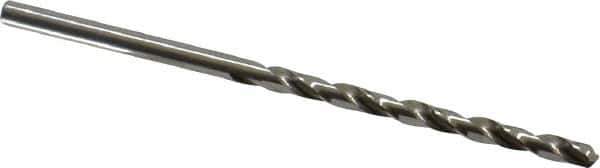 Precision Twist Drill - #32 118° High Speed Steel Jobber Drill - Bright Finish, Right Hand Cut, Spiral Flute, Straight Shank, 2-3/4" OAL, Standard Point - First Tool & Supply