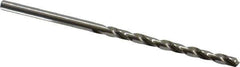 Precision Twist Drill - #32 118° High Speed Steel Jobber Drill - Bright Finish, Right Hand Cut, Spiral Flute, Straight Shank, 2-3/4" OAL, Standard Point - First Tool & Supply