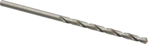 Precision Twist Drill - #37 118° High Speed Steel Jobber Drill - Bright Finish, Right Hand Cut, Spiral Flute, Straight Shank, 2-1/2" OAL, Standard Point - First Tool & Supply