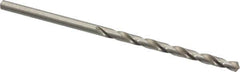 Precision Twist Drill - #37 118° High Speed Steel Jobber Drill - Bright Finish, Right Hand Cut, Spiral Flute, Straight Shank, 2-1/2" OAL, Standard Point - First Tool & Supply