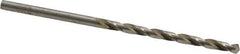 Precision Twist Drill - #40 118° High Speed Steel Jobber Drill - Bright Finish, Right Hand Cut, Spiral Flute, Straight Shank, 2-3/8" OAL, Standard Point - First Tool & Supply