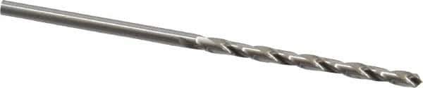 Precision Twist Drill - #43 118° High Speed Steel Jobber Drill - Bright Finish, Right Hand Cut, Spiral Flute, Straight Shank, 2-1/4" OAL, Standard Point - First Tool & Supply