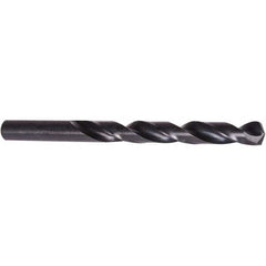 Precision Twist Drill - 23/64" Diam, 6" OAL Oxide High Speed Steel Aircraft Extension Drill Bit - First Tool & Supply