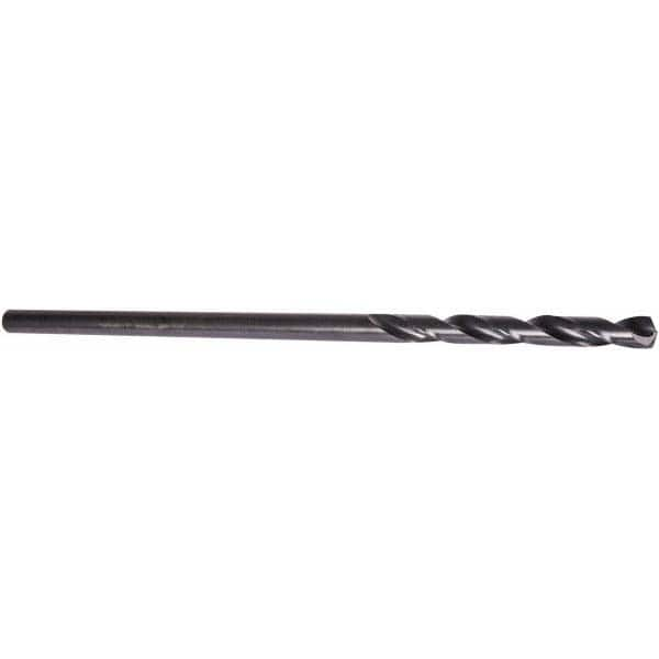 Precision Twist Drill - 0.1285" Diam, 12" OAL Oxide High Speed Steel Aircraft Extension Drill Bit - First Tool & Supply