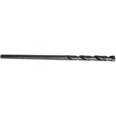 Precision Twist Drill - 0.1285" Diam, 12" OAL Oxide High Speed Steel Aircraft Extension Drill Bit - First Tool & Supply