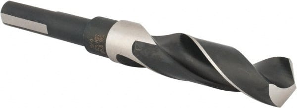 Precision Twist Drill - 3/4" Drill, 118° Point, High Speed Steel Silver Deming & Reduced Shank Drill Bit - First Tool & Supply