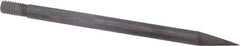 Value Collection - Pocket Scriber Replacement Point - Steel, 1/4" Body Diam, 2-3/8" OAL - First Tool & Supply