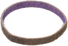 3M - 1/2" Wide x 12" OAL, Aluminum Oxide Abrasive Belt - Aluminum Oxide, Coarse, Nonwoven, Series DF-BL - First Tool & Supply