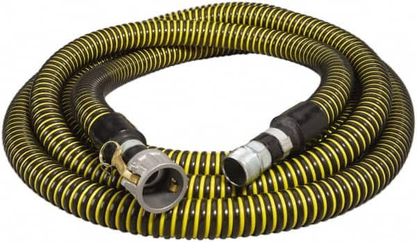 Alliance Hose & Rubber - -40 to 140°F, 2" Inside x 2.76" Outside Diam, Polyethylene Liquid Suction & Discharge Hose - First Tool & Supply