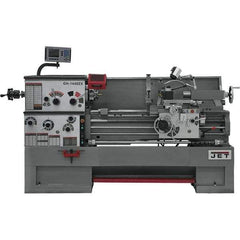 Jet - 14" Swing, 40" Between Centers, 230 Volt, Triple Phase Engine Lathe - 7MT Taper, 7-1/2 hp, 25 to 1,800 RPM, 3-1/8" Bore Diam, 40" Deep x 47" High x 97-1/2" Long - First Tool & Supply