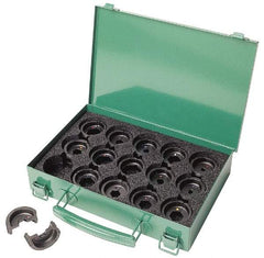 Greenlee - 8 AWG - 2/0 AWG Crimping Die Set - Use with Mfr's # EK410L11 - First Tool & Supply