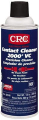 CRC - 13 Ounce Aerosol Contact Cleaner - 30,800 Volt Dielectric Strength, Nonflammable, Food Grade, Plastic Safe - First Tool & Supply