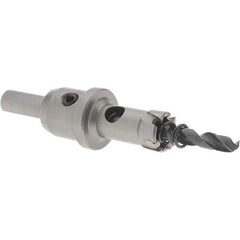 Value Collection - 5/8" Diam, 1" Cutting Depth, Hole Saw - Carbide-Tipped Saw - First Tool & Supply