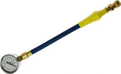 Coilhose Pneumatics - 0 to 160 psi Dial Ball Tire Pressure Gauge - 7' Hose Length - First Tool & Supply