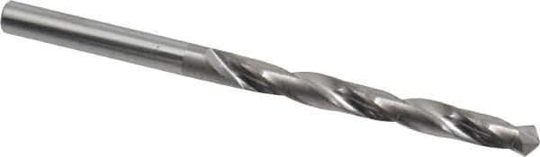 Hertel - #18 118° Solid Carbide Jobber Drill - Bright Finish, Right Hand Cut, Spiral Flute, Straight Shank, 2-3/4" OAL, Standard Point - First Tool & Supply