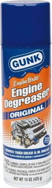 Gunk - Engine Cleaner/Degreaser - 15 oz Aerosol Can - First Tool & Supply