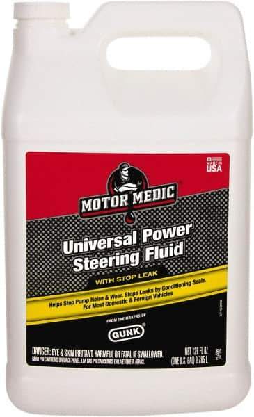 Motor Medic - 1 Gal Power Steering Fluid - Nonfoaming - First Tool & Supply